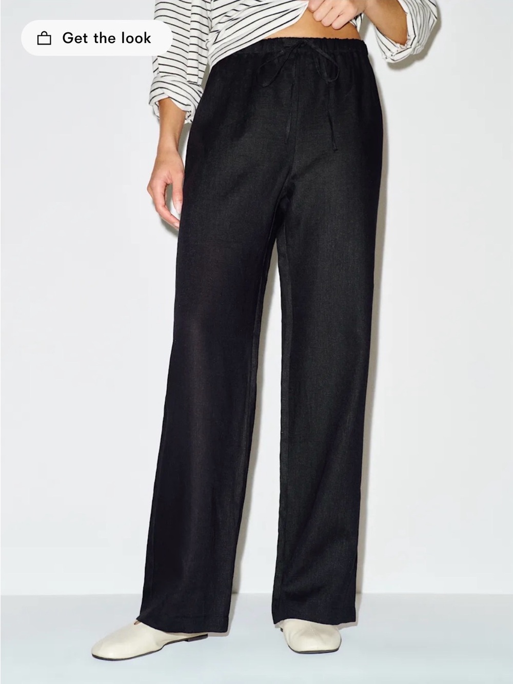 Reformation Olina Linen Pant